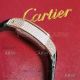 Perfect Replica Cartier Santos Rose Gold Diamond Paved Women's 33.5mm Swiss Quartz Watch (2)_th.jpg